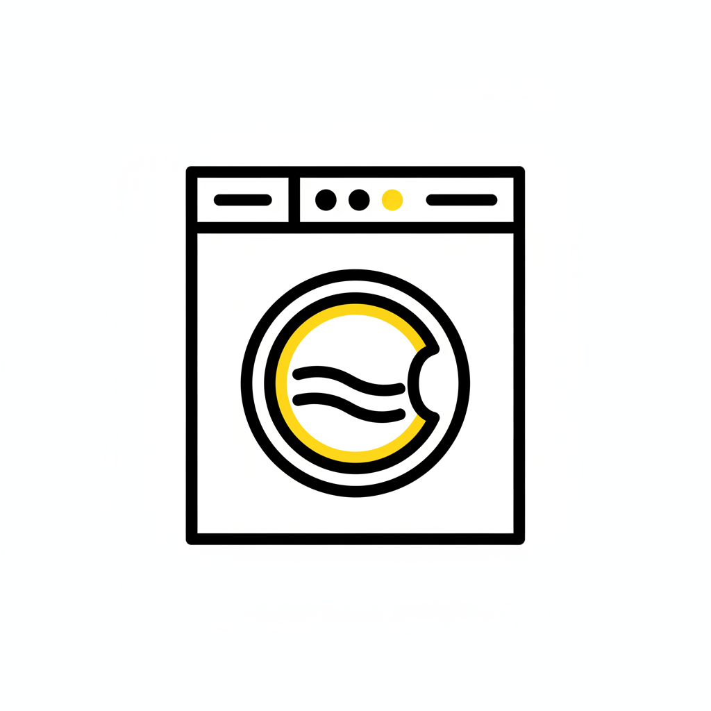 Washer machine repair icon